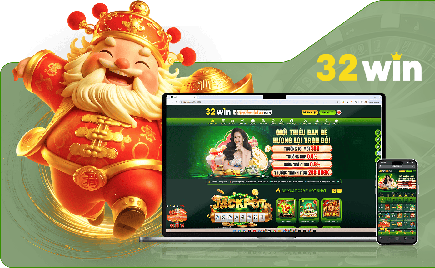 Giao diện ứng dụng 32WIN